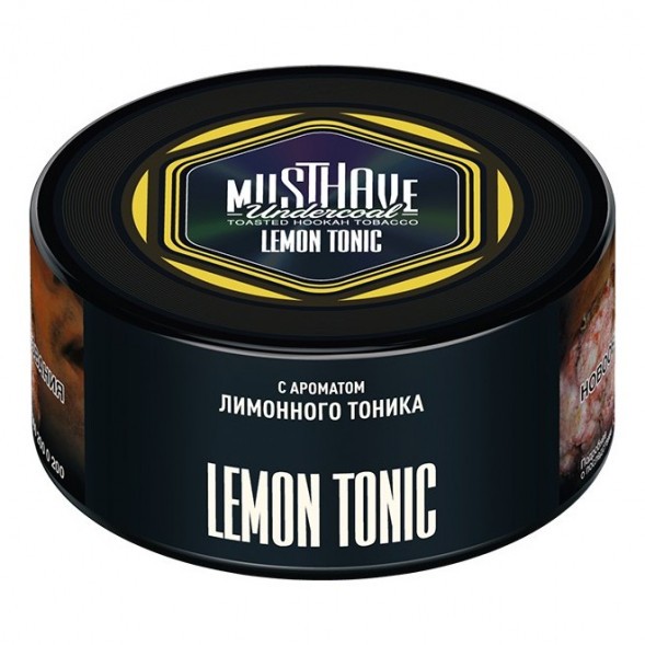 Табак Must Have - Lemon Tonic (Лимонный Тоник, 125 грамм) купить в Владивостоке
