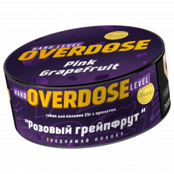 Табак Overdose - Pink Grapefuit (Розовый Грейпфрут, 25 грамм)