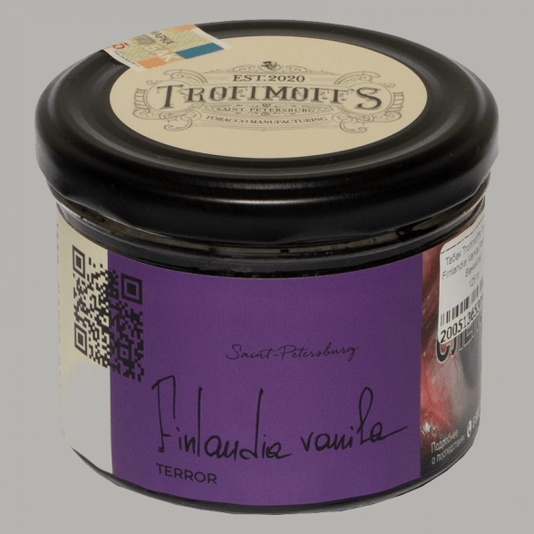 Табак Trofimoff&#039;s Terror - Finlandia Vanila (Финская Ваниль, 25 грамм) купить в Владивостоке