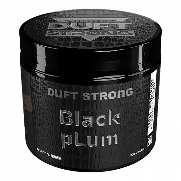 Табак Duft Strong - Black Plum (Чернослив, 200 грамм) купить в Владивостоке