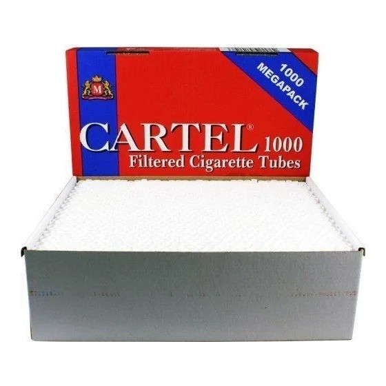 Гильзы сигаретные Cartel - 84x15 мм (1000 штук) купить в Владивостоке