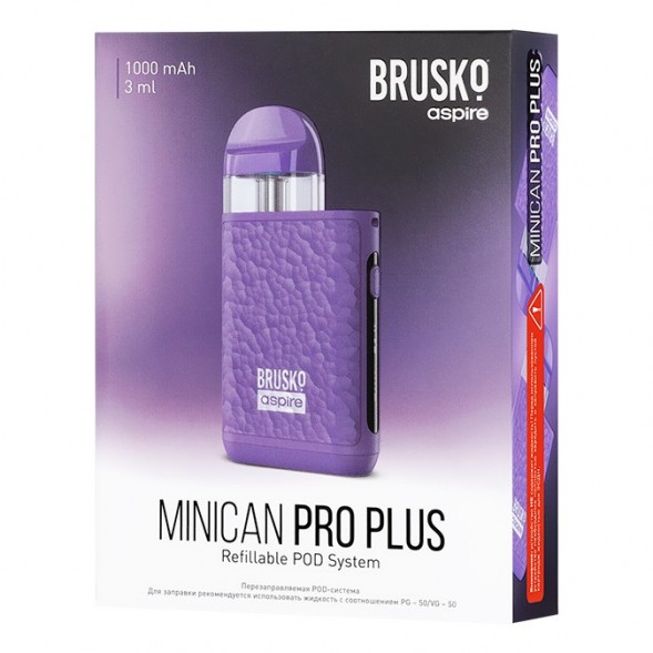 Электронная сигарета Brusko - Minican PRO Plus (Фиолетовый) купить в Владивостоке