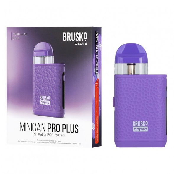 Электронная сигарета Brusko - Minican PRO Plus (Фиолетовый) купить в Владивостоке