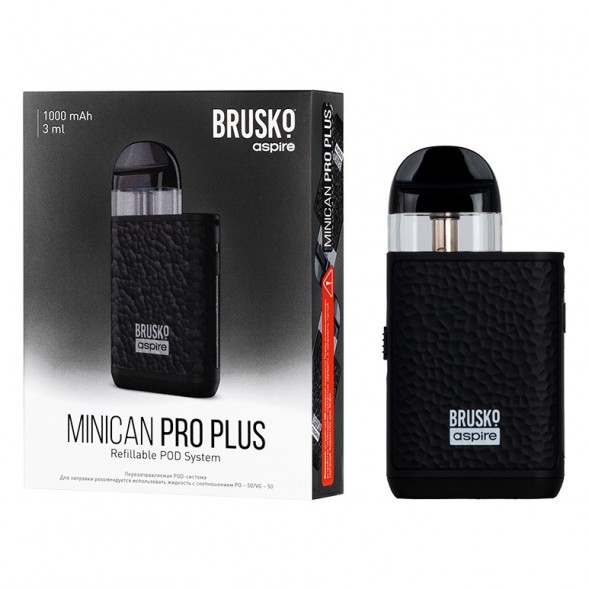 Электронная сигарета Brusko - Minican PRO Plus (Черный) купить в Владивостоке