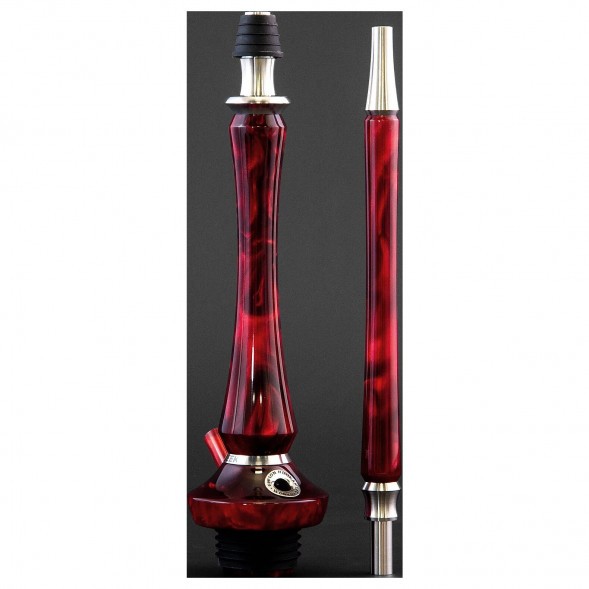 Кальян UNION - Sleek Акрил Full (Красный, Без Колбы) купить в Владивостоке