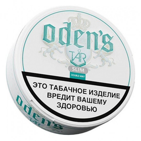 Табак жевательный ODENS - TAR Double Mint Slim (10 грамм, Россия) купить в Владивостоке
