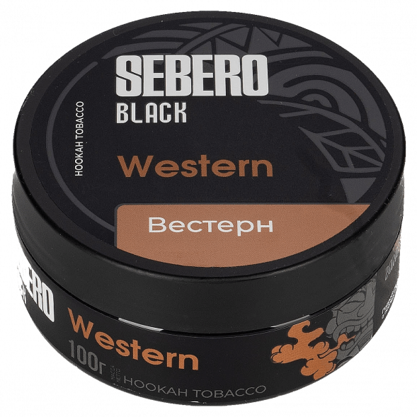 Табак Sebero Black - Western (Вестерн, 100 грамм) купить в Владивостоке