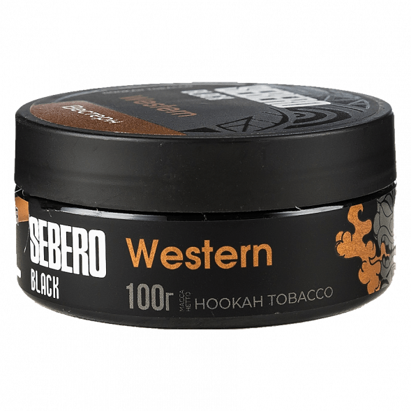 Табак Sebero Black - Western (Вестерн, 100 грамм) купить в Владивостоке