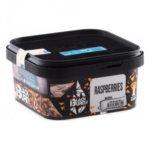 Табак BlackBurn - Raspberries (Малина, 200 грамм) купить в Владивостоке