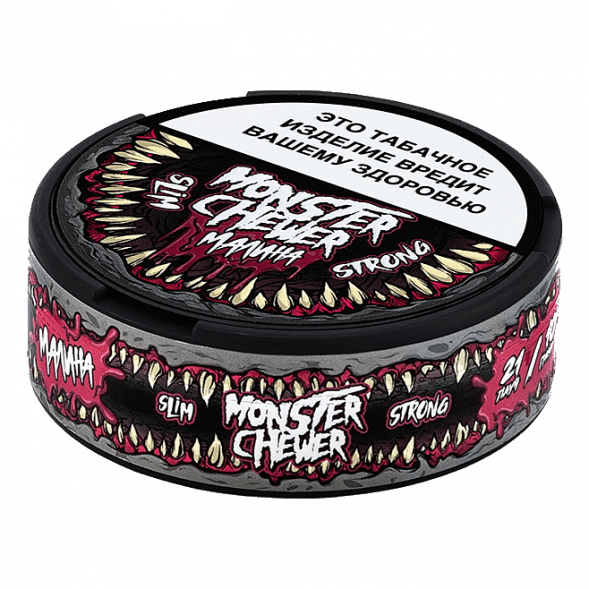 Табак жевательный Monster Chewer - Малина (10 грамм) купить в Владивостоке