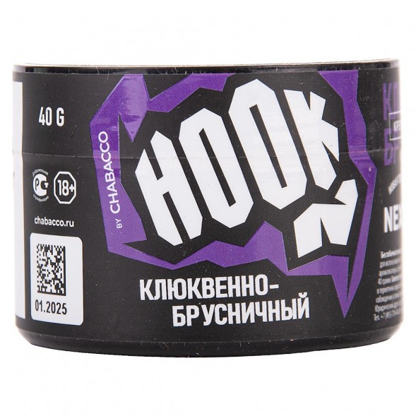 Смесь Hook - Клюквенно-Брусничный (40 грамм) купить в Владивостоке