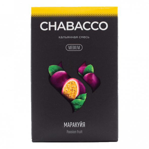 Смесь Chabacco MEDIUM - Passion Fruit (Маракуйя, 50 грамм) купить в Владивостоке