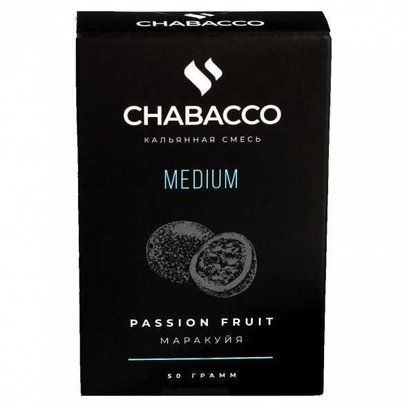 Смесь Chabacco MEDIUM - Passion Fruit (Маракуйя, 50 грамм) купить в Владивостоке