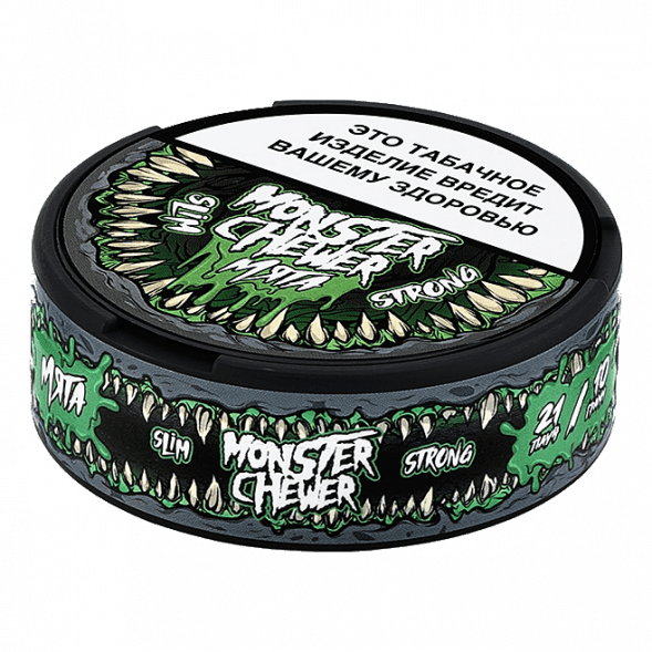 Табак жевательный Monster Chewer - Мята (10 грамм) купить в Владивостоке