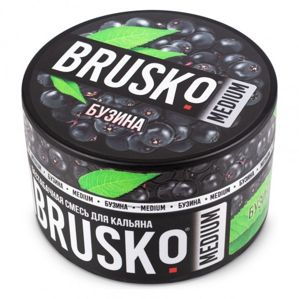Смесь Brusko Medium - Бузина (250 грамм) купить в Владивостоке