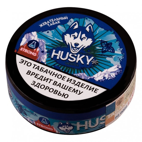 Табак жевательный HUSKY - Strong Menthol (Ментол) купить в Владивостоке