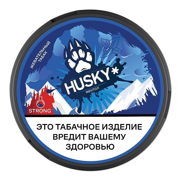 Табак жевательный HUSKY - Strong Menthol (Ментол) купить в Владивостоке