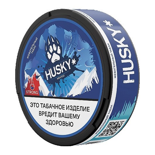 Табак жевательный HUSKY - Strong Menthol (Ментол) купить в Владивостоке