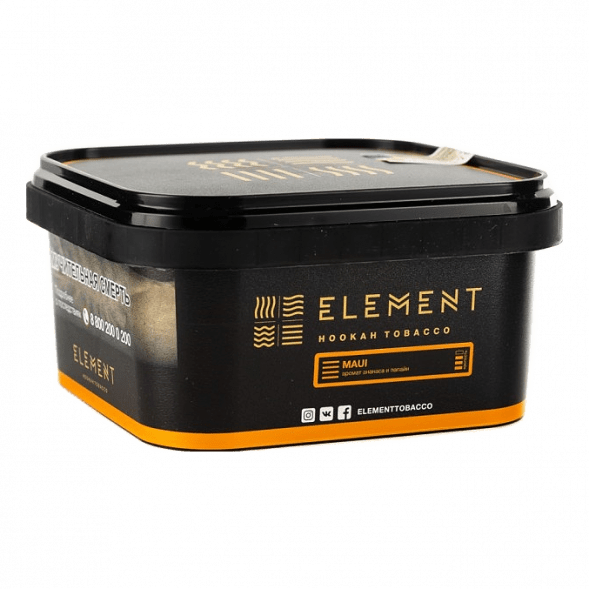 Табак Element Земля - Maui (Ананас - Папайя, 200 грамм) купить в Владивостоке