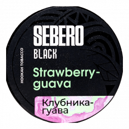 Табак Sebero Black - Strawberry Guava (Клубника и Гуава, 25 грамм)