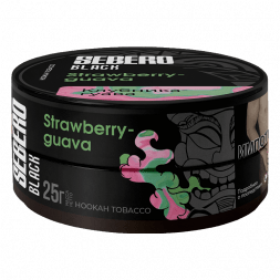 Табак Sebero Black - Strawberry Guava (Клубника и Гуава, 25 грамм)