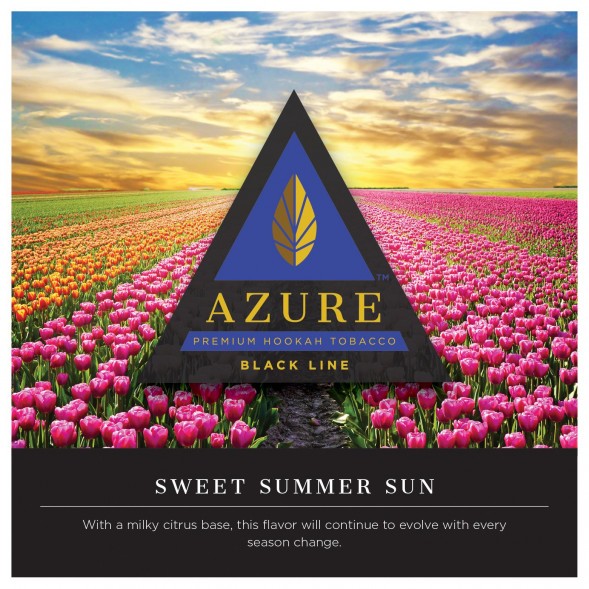 Табак Azure Black - Sweet Summer Sun (Сладкое Летнее Солнце, 100 грамм) купить в Владивостоке