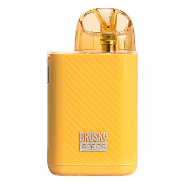Электронная сигарета Brusko - Minican Plus Gloss Edition (850 mAh, Жёлтый) купить в Владивостоке