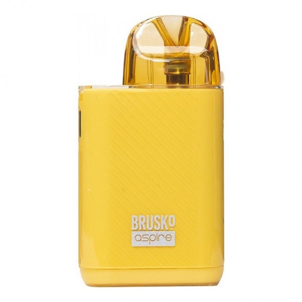 Электронная сигарета Brusko - Minican Plus Gloss Edition (850 mAh, Жёлтый) купить в Владивостоке