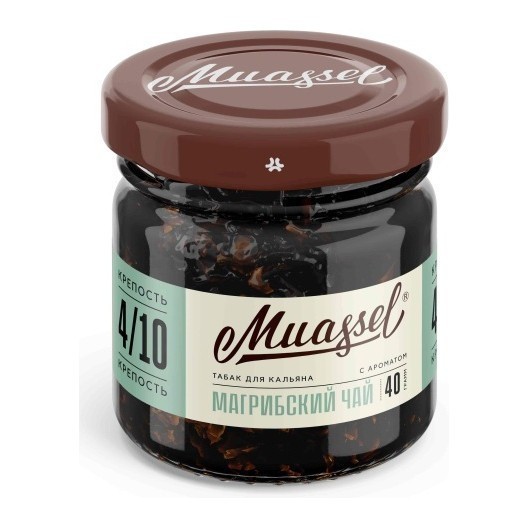 Табак Muassel Strong - Магрибский Чай (40 грамм) купить в Владивостоке