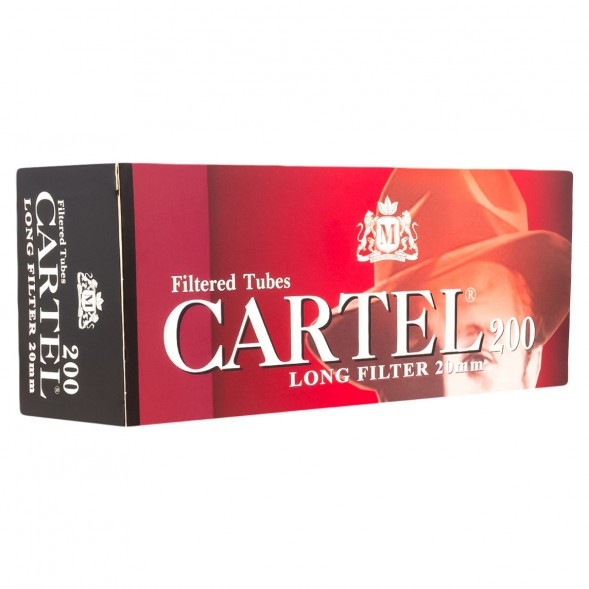 Гильзы сигаретные Cartel - Long Filter 84x20 мм (200 штук) купить в Владивостоке