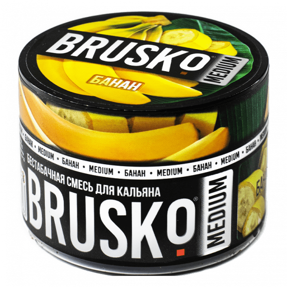Смесь Brusko Medium - Банан (50 грамм) купить в Владивостоке