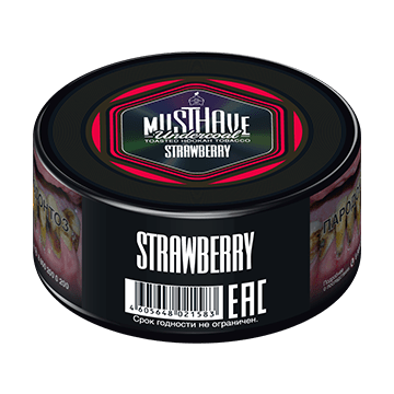 Табак Must Have - Strawberry (Клубника, 25 грамм) купить в Владивостоке