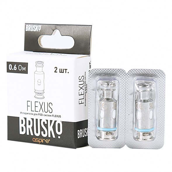 Испарители для Brusko Flexus (AF Mesh Coil, 0.6 Ом, 2 шт.) купить в Владивостоке