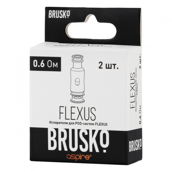 Испарители для Brusko Flexus (AF Mesh Coil, 0.6 Ом, 2 шт.) купить в Владивостоке
