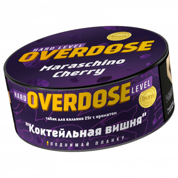 Табак Overdose - Maraschino Cherry (Коктейльная Вишня, 25 грамм) купить в Владивостоке