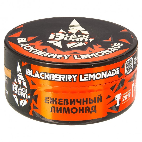 Табак BlackBurn - Blackberry Lemonade (Ежевичный Лимонад, 100 грамм) купить в Владивостоке