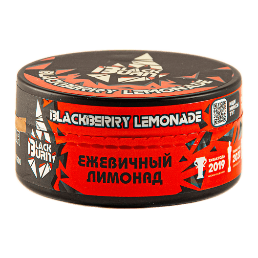 Табак BlackBurn - Blackberry Lemonade (Ежевичный Лимонад, 100 грамм) купить в Владивостоке