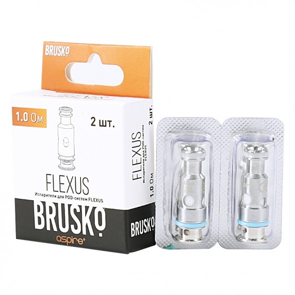 Испарители для Brusko Flexus (AF Mesh Coil, 1 Ом, 2 шт.) купить в Владивостоке