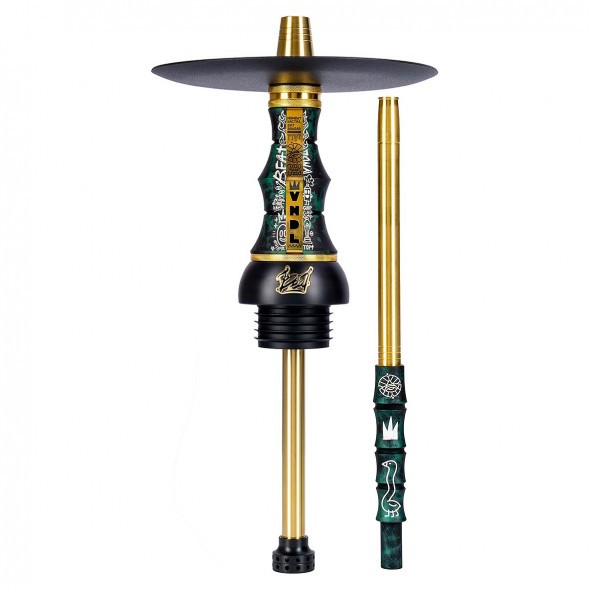 Кальян Alpha Hookah - Beat Vandal Green (Прозрачная Колба) купить в Владивостоке