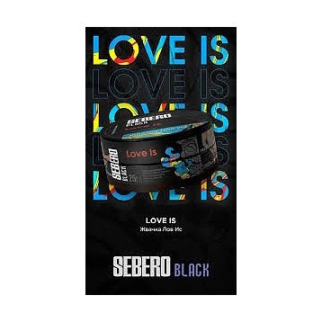 Табак Sebero Black - Love Is (Жвачка Лов Ис, 25 грамм) купить в Владивостоке