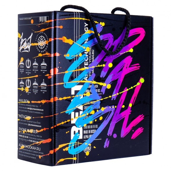 Кальян Alpha Hookah - Beat Splash Dopey (Прозрачная Колба) купить в Владивостоке