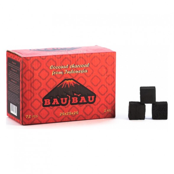 Уголь Bau Bau - Big Cubes (25 мм, 72 кубика, Красный) купить в Владивостоке