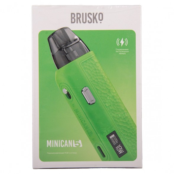 Электронная сигарета Brusko - Minican 5 (Зелёный) купить в Владивостоке