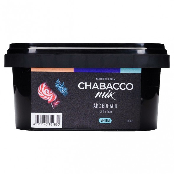 Смесь Chabacco MIX MEDIUM - Ice Bonbon (Айс Бонбон, 200 грамм) купить в Владивостоке