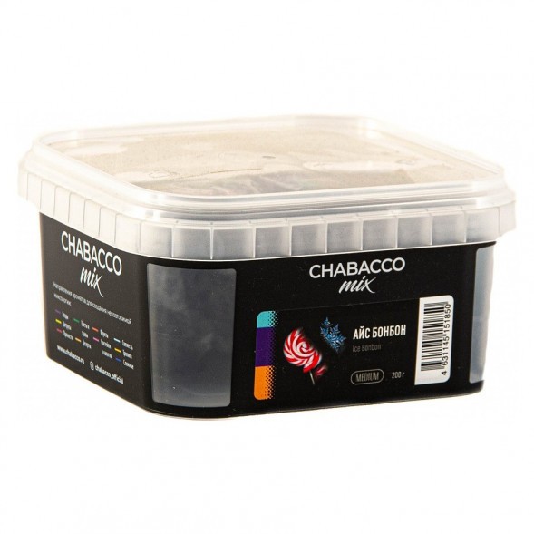Смесь Chabacco MIX MEDIUM - Ice Bonbon (Айс Бонбон, 200 грамм) купить в Владивостоке