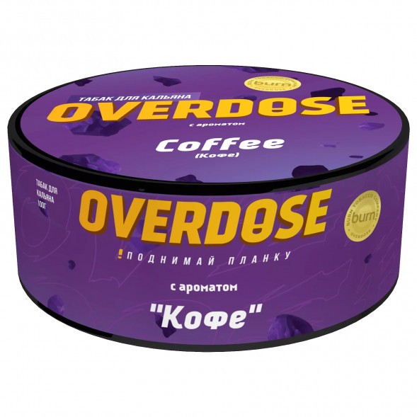 Табак Overdose - Coffee (Кофе, 100 грамм) купить в Владивостоке