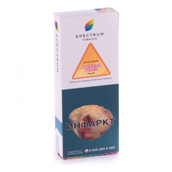 Табак Spectrum - American Peach (Персик, 100 грамм) купить в Владивостоке