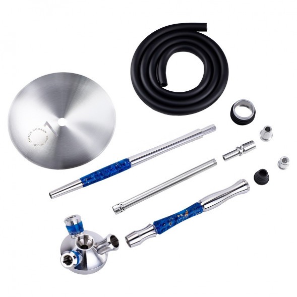 Кальян UNION - Fibonacci Гибрид (Синий, Без Колбы) купить в Владивостоке