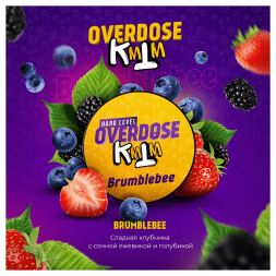 Табак Overdose - Brumblebee (Клубника, Ежевика, Голубика, 200 грамм)