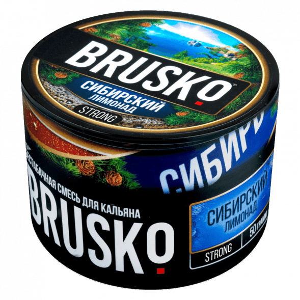 Смесь Brusko Strong - Сибирский Лимонад (50 грамм) купить в Владивостоке